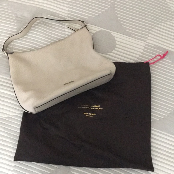 Kate Spade Shoulder Prospect Place Kaia Leather Hobo Bag - Picture 13 of 13